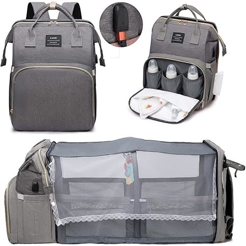 Diaper Bag Backpack,Baby Diaper Bags,Multifunctional Travel Diaper Waterproof Backpack