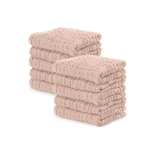 Muslin Washcloths - Pack of 10
