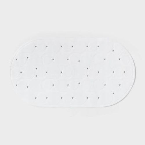 15"x27" Rounded Bath Mat White - Room Essentials™