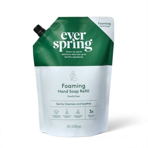 Foaming Hand Soap Refill - Free and Clear - 28 fl oz - Everspring™