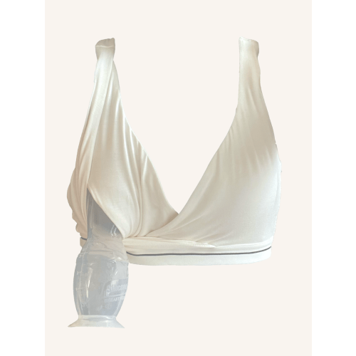 Soft Nursing & Pumping Sleep Bra - Ivory – MORROW+MINT
