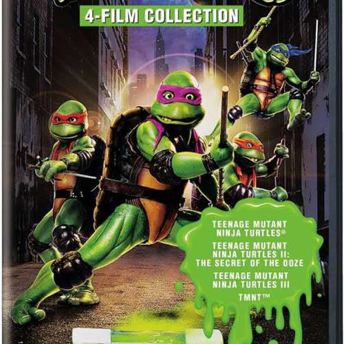 4 Film Favorites: Teenage Mutant Ninja Turtles (Teenage Mutant Ninja Turtles, Teenage Mutant Ninja Turtles 2, Teenage Mutant Ninja Turtles 3, TMNT) - Packaging may Vary
