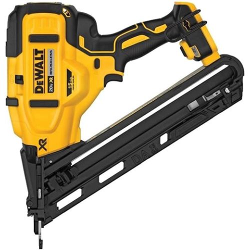 DEWALT 20V MAX* Finish Nailer, Angled, 15GA (DCN650B)