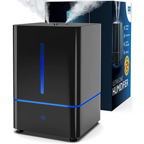 Everlasting Comfort 2.5L Kids Humidifiers for Bedroom - Easy to Clean 24HR Runtime No-Filter Quiet Kids & Baby Humidifier for Nursery, Home, Plants, Allergies, Dry Skin, Congestion, Indoor