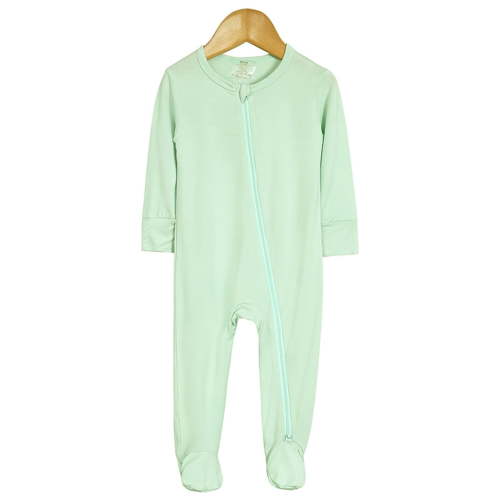 Onesie Pajamas Baby Boys Girls Cotton Rompers Footed Pajamas Zipper Long Sleeve Sleeper Jumpsuit Toddler Girls Clothes 3-6 Months