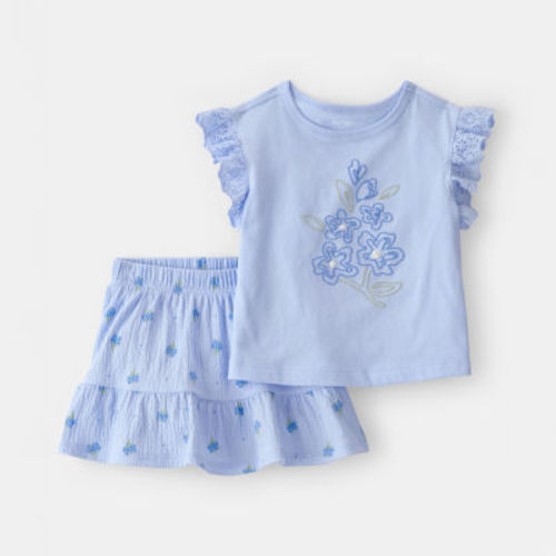 Carter's Baby Girls 2-pc. Short Set 12M