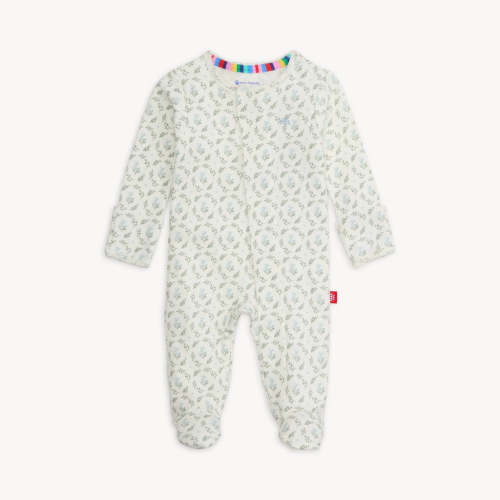 Magnetic Me Organic Cotton Footie: Eloise