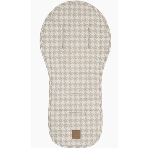 Houndstooth Universal Linen Pram Liner