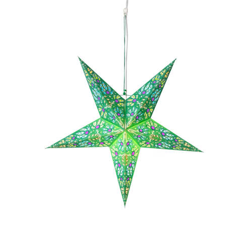 Paper Star Lanterns | Paper Star Decor · Mexicali Blues