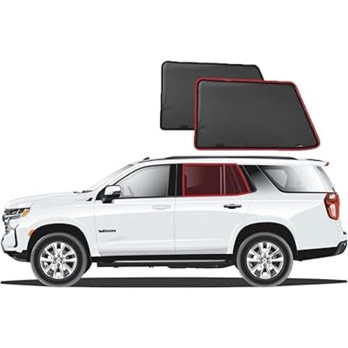 Snap Shades for Chevrolet Tahoe | GMC Yukon 5th Generation Car Rear Window Shades (GMT1YC; 2021-Present)