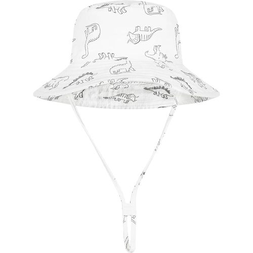 Baby Sun Hat Toddler Bucket Hats Summer Sun Protective Kids Beach Hats Wide Brim Outdoor Camping Hat for Boys Girls