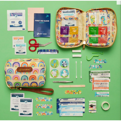 First Aid Sunny Rainbow GoKit (130 pcs) - KEEP>GOING First Aid