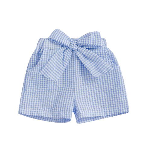 RUTAYY Toddler Baby Boy Girl Shorts Flower Shorts Summer Casual Bow Elastic Waist Shorts Bottoms Trouser Soft Pants