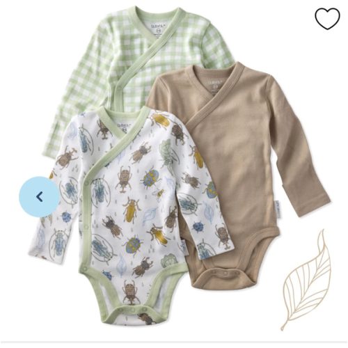 STERLING 3-Pack Side Snap Bodysuit