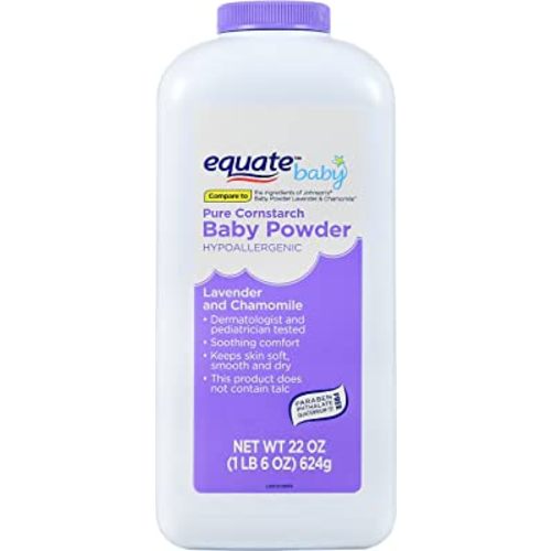 Equate Pure Cornstarch Baby Powder With Lavender and Chamomile, 22oz by Judastice