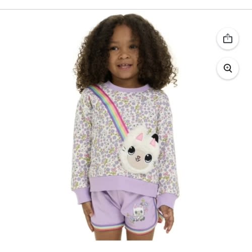 Character Toddler Girls Sweatshirt and Short Set - Samsclub.com