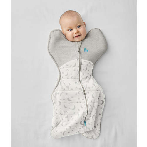 Swaddle Up™ 3.5 TOG Cotton White Moonlight - Small Size