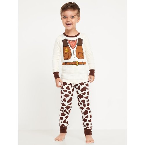Printed Snug-Fit Pajama Set for Toddler & Baby