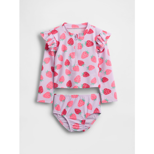 Baby & Toddler Rash Guard Swim Two-Piece