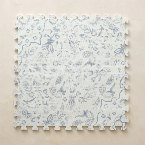 Delft Blue Floral Play Mat | Emile - Little Nomad | House of Noa
