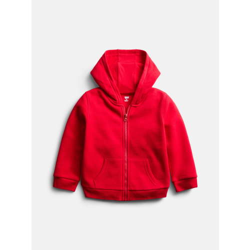 Wonder Nation Baby and Toddler Fleece Zip Up Hoodie, Sizes 0M-5T