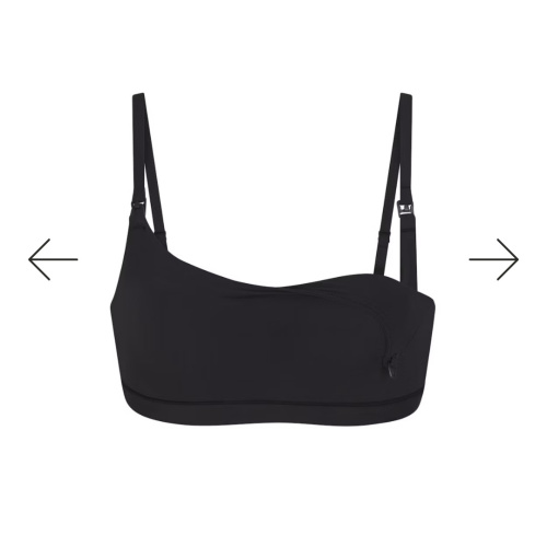 FITS EVERYBODY MATERNITY NURSING SCOOP BRALETTE | ONYX | SKIMS