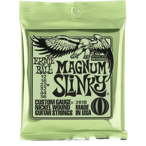Ernie Ball 2618 Magnum Slinky Nickel-wound Electric Guitar Strings - .012-.056