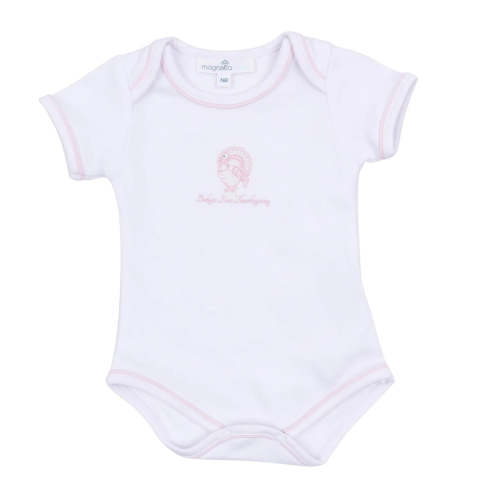 Harvest Blessings Baby's First Thanksgiving Hand-Embroidered Bodysuit – Over The Moon