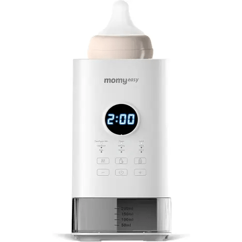 MOMYEASY Bottle Warmer, Fast Baby Bottle Warmer for All Bottles, Milk Warmer with Accurate Display Timer, Temperature Control and Auto Shutoff, Bottle Warmers for Breastmilk & Formula