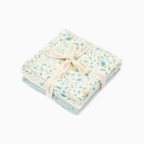 Peter Rabbit Printed Organic Muslin Swaddle 3 Pack