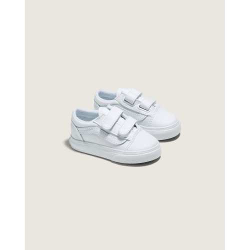 Vans | Toddler Old Skool V True White/True White Shoes