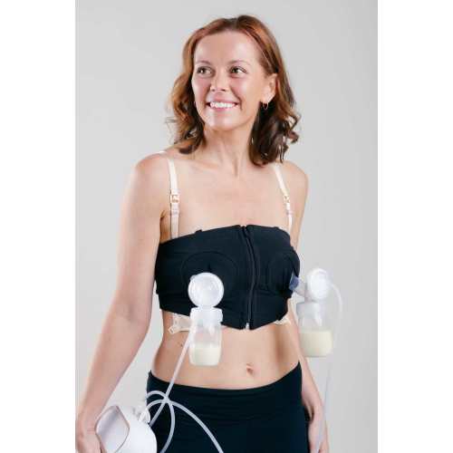 Hands Free Pumping Bra, Simple Wishes - size L-Plus