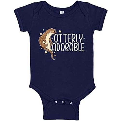 Otterly Adorable Otter Baby One Piece or Toddler T-Shirt Baby Clothing