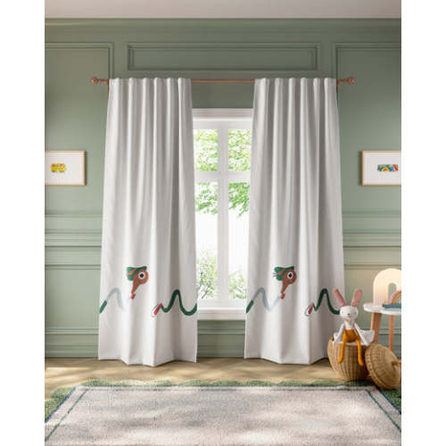 Lowly Worm Blackout Curtain | Richard Scarry x Nestig