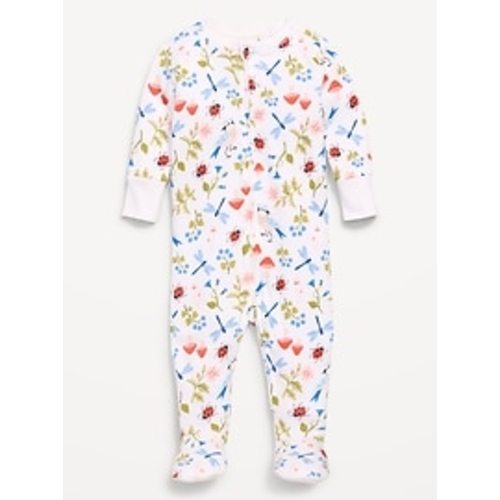 Old Navy x Lovevery Snug-Fit 2-Way-Zip Sleep & Play Footed One-Piece for Baby | Old Navy