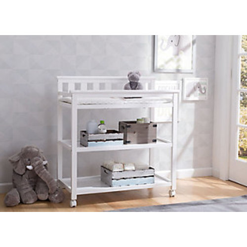 Delta Children Flat Top Changing Table With Wheels