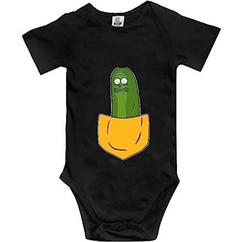 Pickle Rick!5 Baby Boy Girl Onesie Newborn Organic Bodysuit Romper