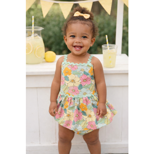 Heirloom Meadow Bubble Romper