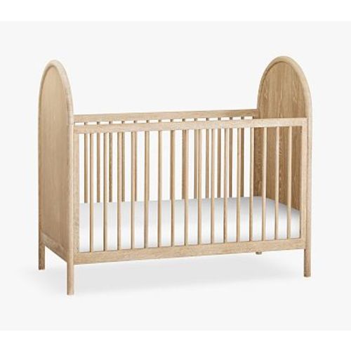 WE x PBK Vivienne 2-in-1 Crib, Cerused White, UPS Delivery