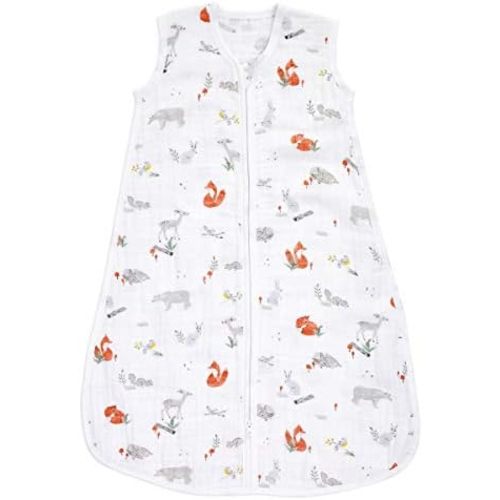 aden + anais Baby Sleeping Bag, Wearable Swaddle Blanket for Girls & Boys, Newborn Sleep Sack, Breathable & Lightweight