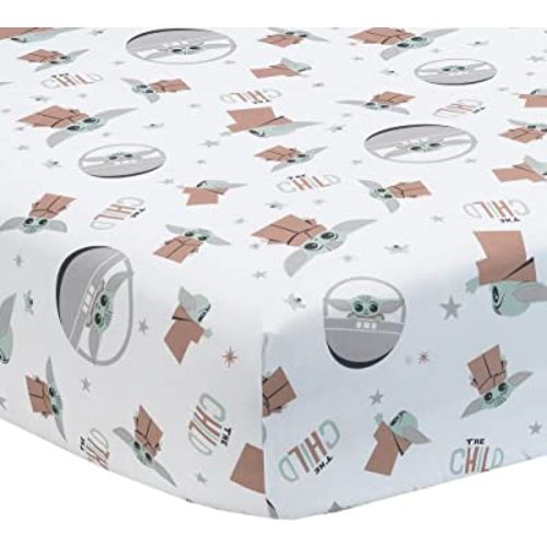 Lambs & Ivy Star Wars Mandalorian Fitted Crib Sheet