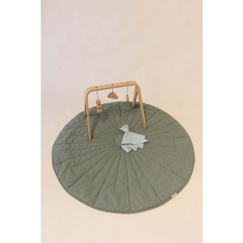 Acadian/Dove - Linen Quilted Playmat