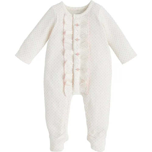 Mud Pie - Baby Girls Children's Rosette Polka Dot Sleeper