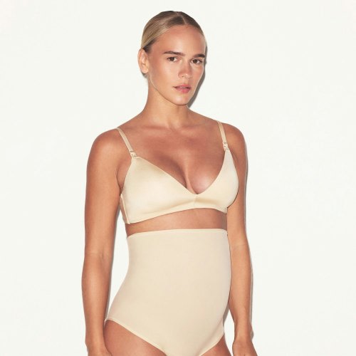 WIRELESS FORM MATERNITY NURSING BRA | SAND | SKIMS