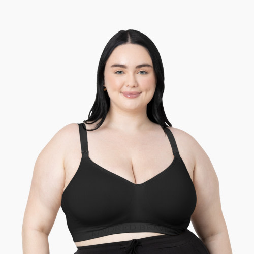 Kindred Bravely Signature Sublime Contour Maternity & Nursing Plunge Bra - Black, 1 X Busty