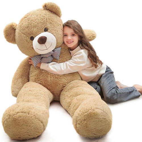 Free Shipping! MorisMos Giant Teddy Bear 4ft 47-inch Soft Plush Stuffed Animal for Kids and Adults