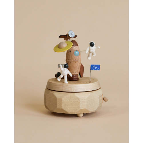 Space and Astronaut Spaceship Music Box– Odin Parker