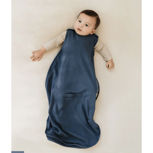 4 Season® Ultimate Baby Sleep Bag, Merino Wool & Organic Cotton, Indigo