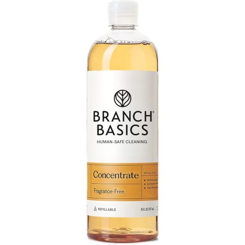 Branch Basics Concentrate Refill (33.8 oz) | All Purpose Multi-Surface Cleaning Concentrate - Replace Every Household Cleaner | Plant & Mineral-Based, Human-Safe, Fragrance Free