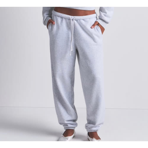 COTTON FLEECE CLASSIC JOGGER | LIGHT HEATHER GREY